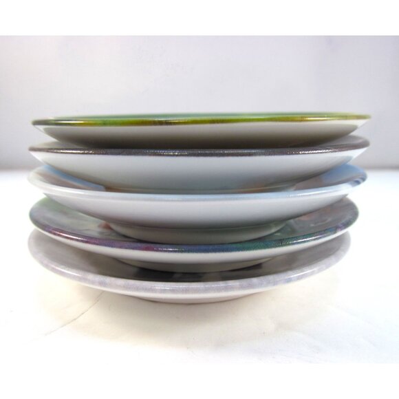 Vintage Pemberton & Oakes Miniature Decorative Plates by Donald Zolan Set of 5 - Picture 11 of 12